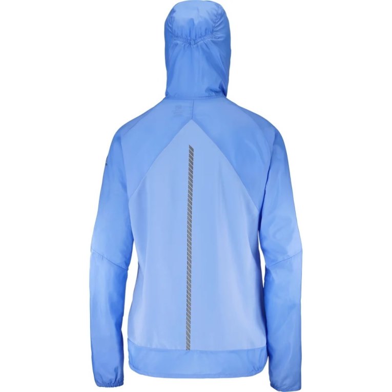 Salomon Bonatti Cross Wind Women's Shell Jackets Light Blue | CA 58H71
